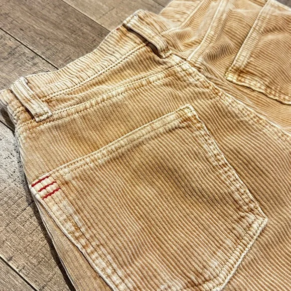 BDG Urban Outfitters High & Wide Corduroy Pant in tan size 26 - Picture 7 of 7